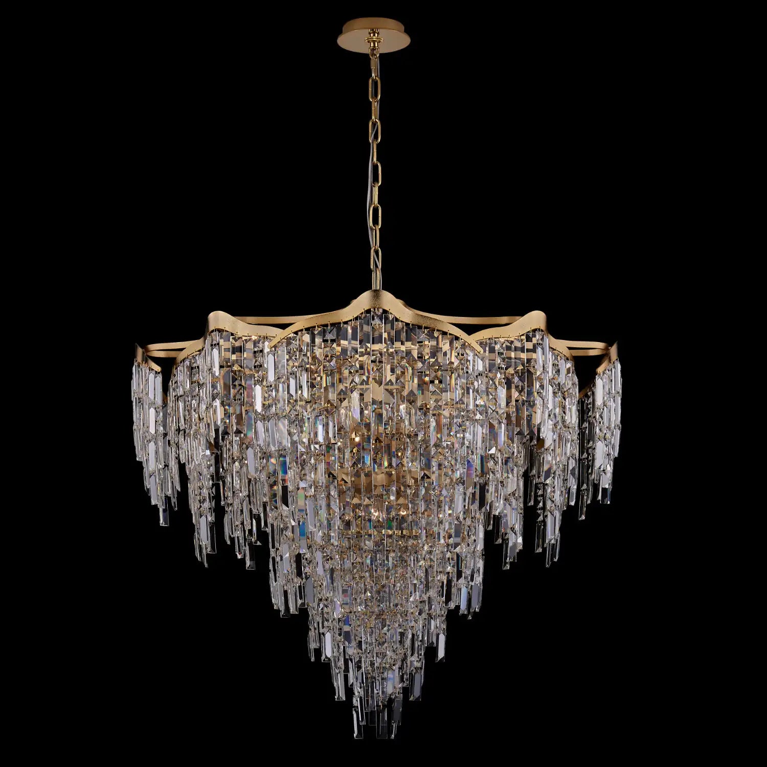 ALLEGRI, CADERE CHANDELIER, PENDANT LIGHT