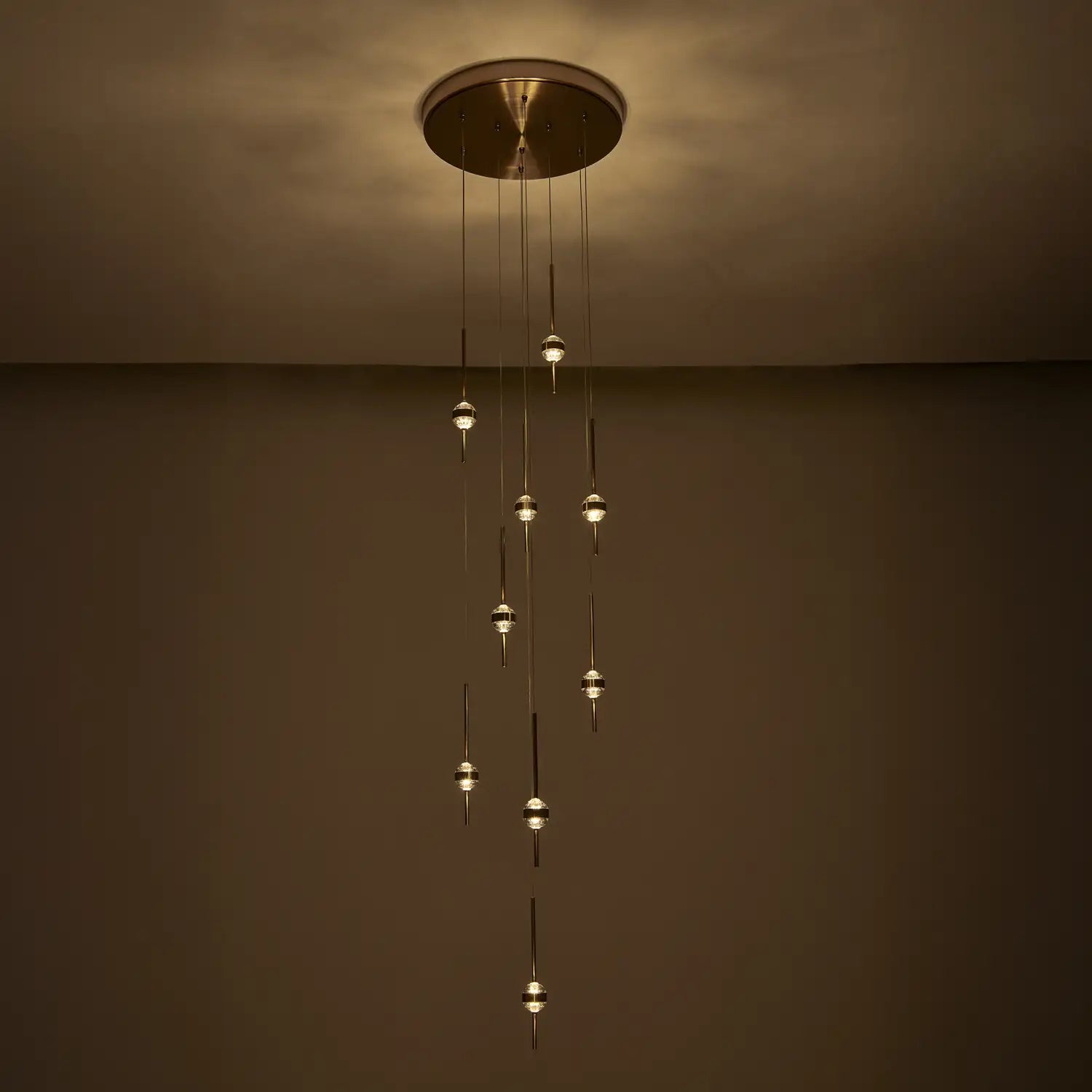 ALLEGRI, GOCCIA CHANDELIER, CHANDELIER LIGHT