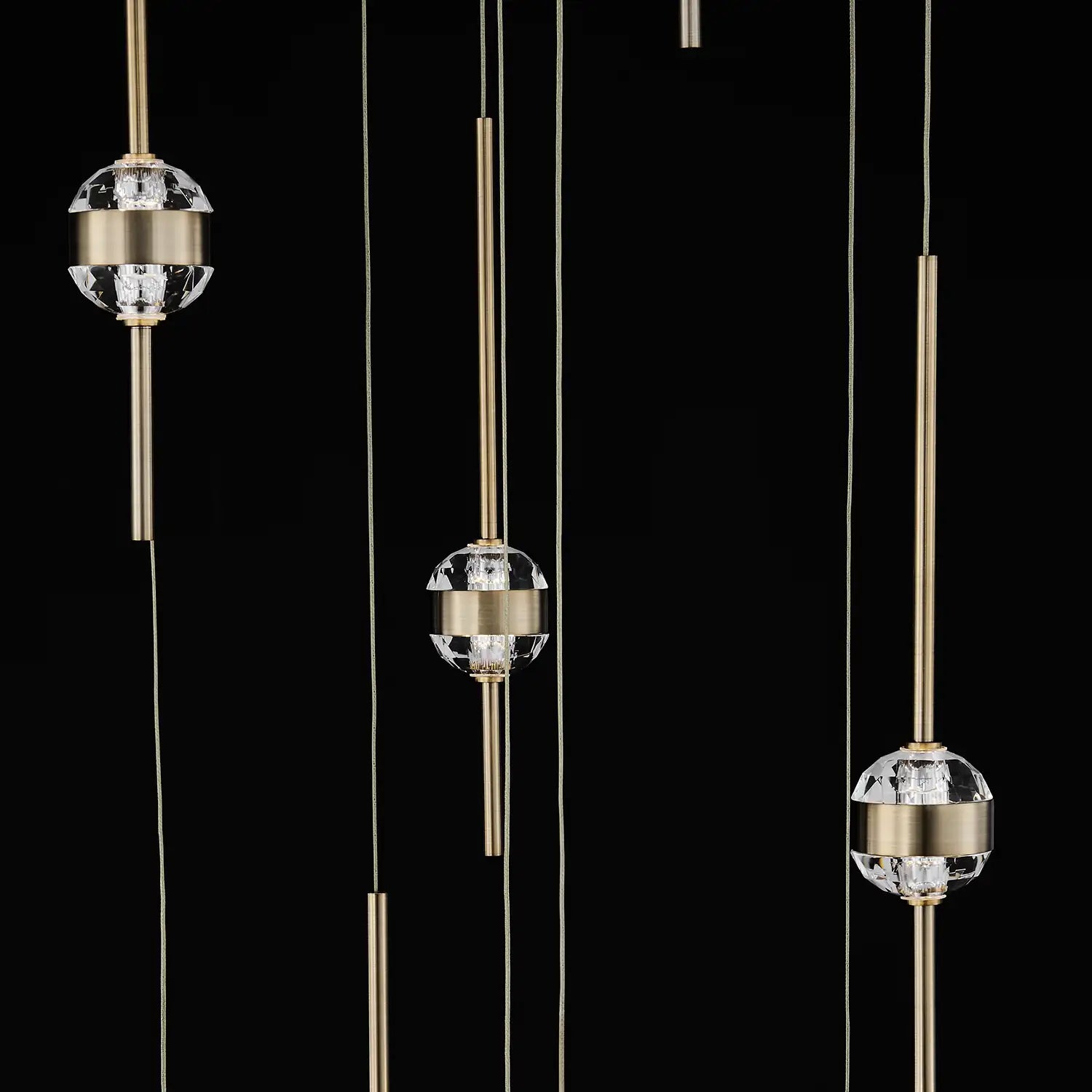 ALLEGRI, GOCCIA CHANDELIER, CHANDELIER LIGHT