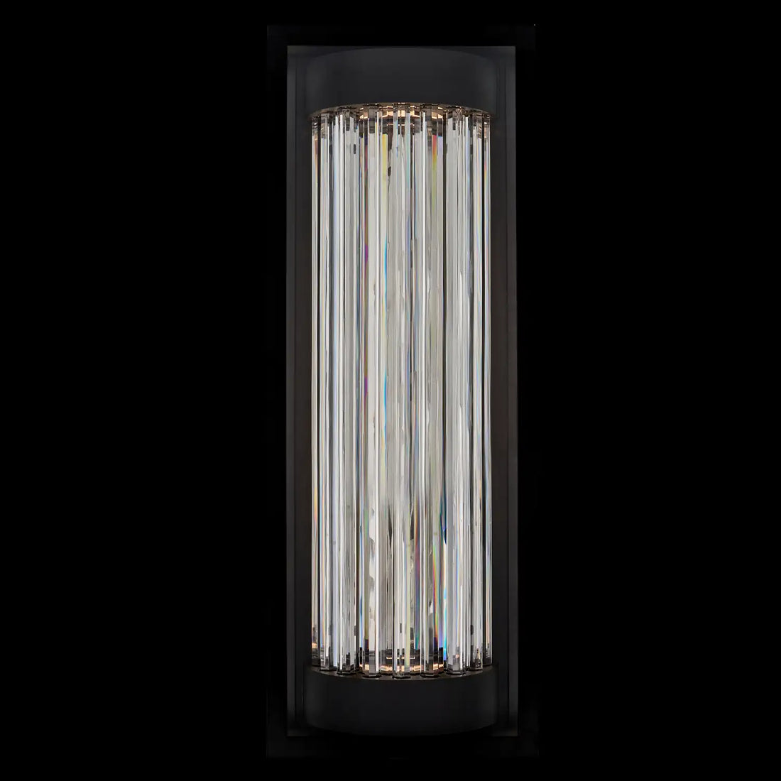 ALLEGRI, CILINDRO ESTERNO FLUOROCARBON OUTDOOR WALL SCONCE, OUTDOOR WALL LIGHTS