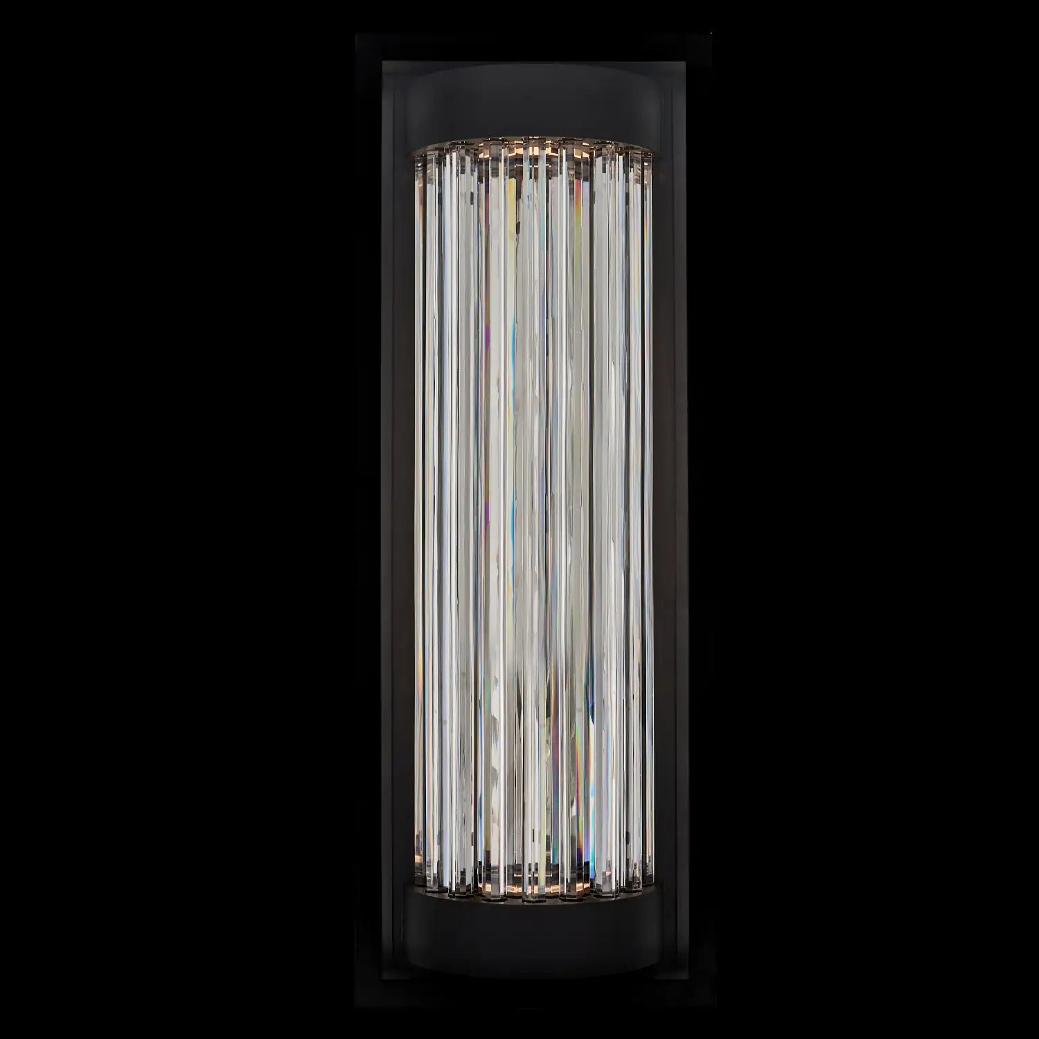 ALLEGRI, CILINDRO ESTERNO FLUOROCARBON OUTDOOR WALL SCONCE, OUTDOOR WALL LIGHTS