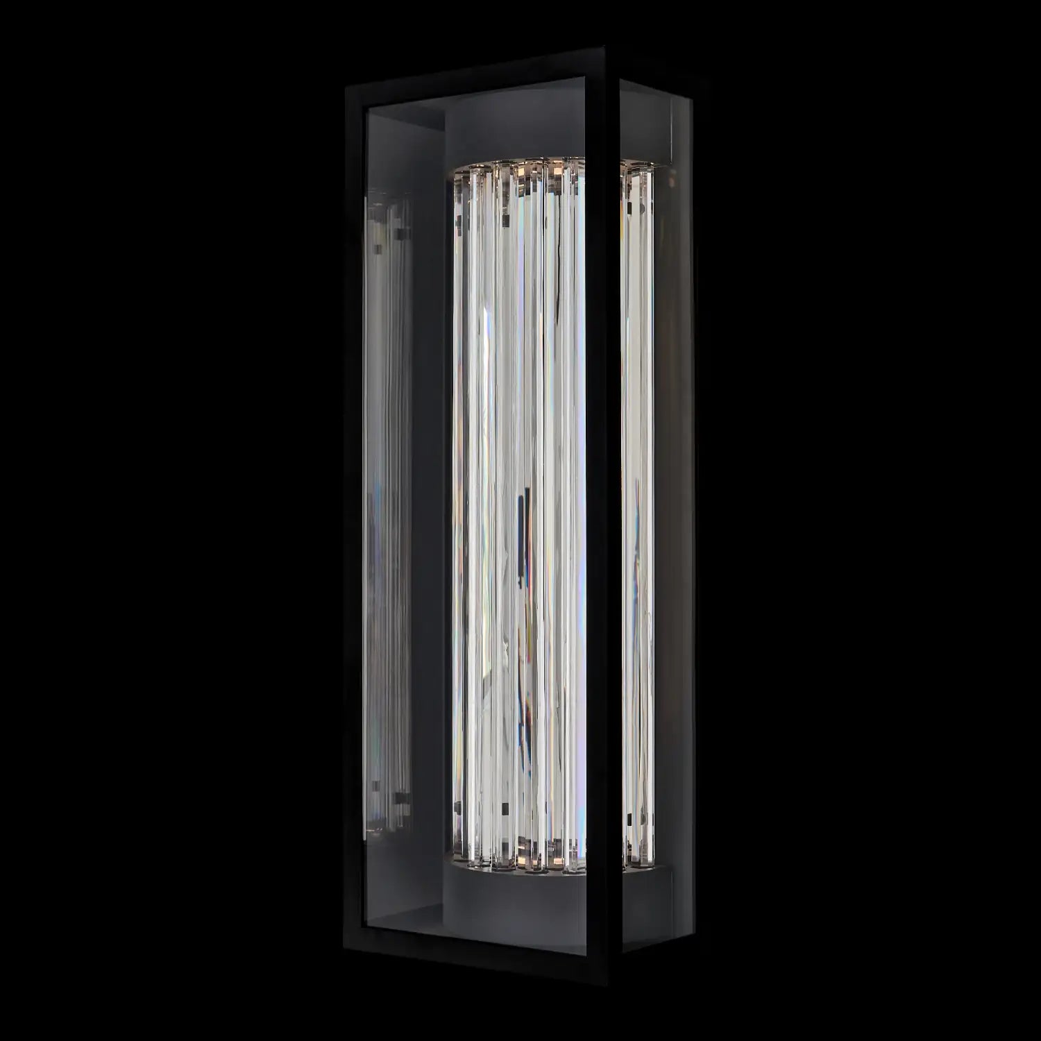 ALLEGRI, CILINDRO ESTERNO FLUOROCARBON OUTDOOR WALL SCONCE, OUTDOOR WALL LIGHTS
