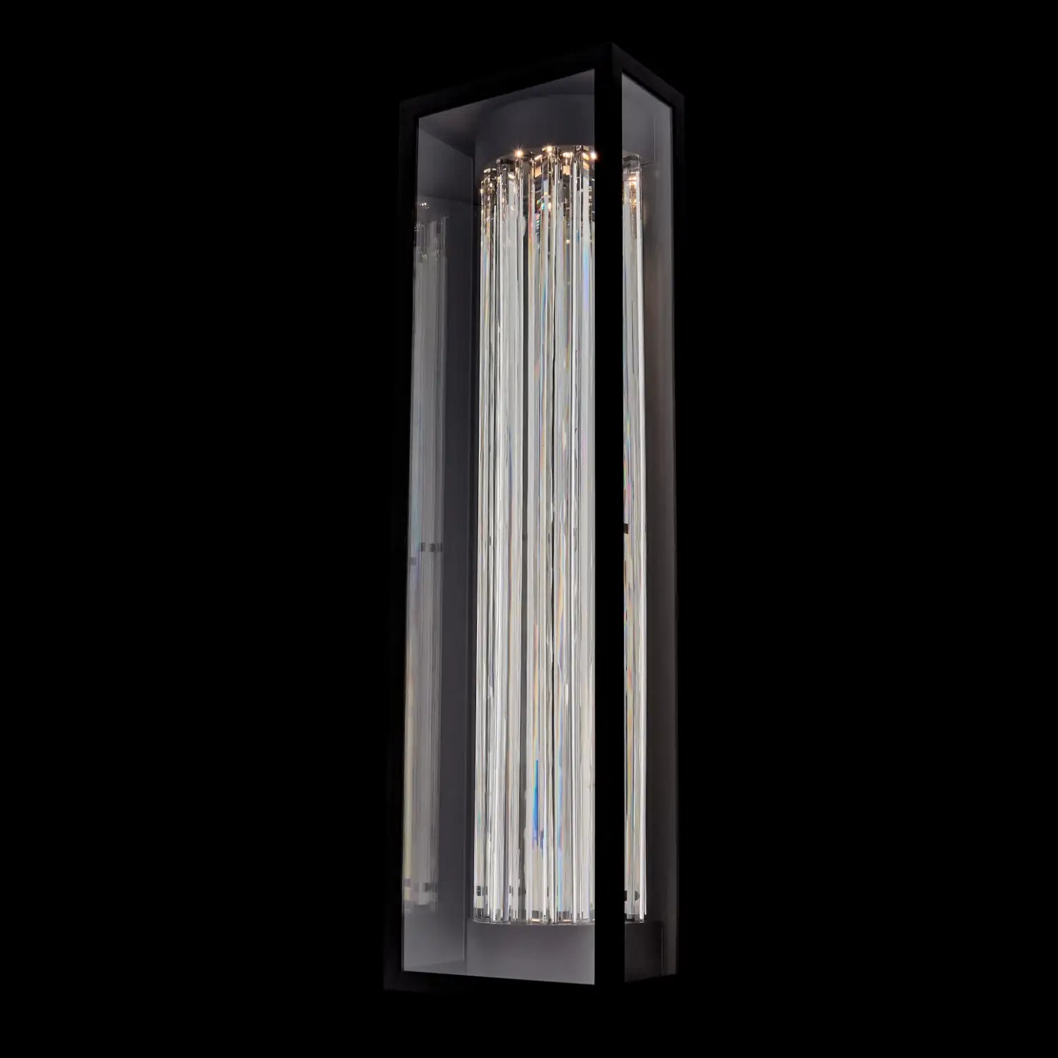 ALLEGRI, CILINDRO ESTERNO FLUOROCARBON OUTDOOR WALL SCONCE, OUTDOOR WALL LIGHTS