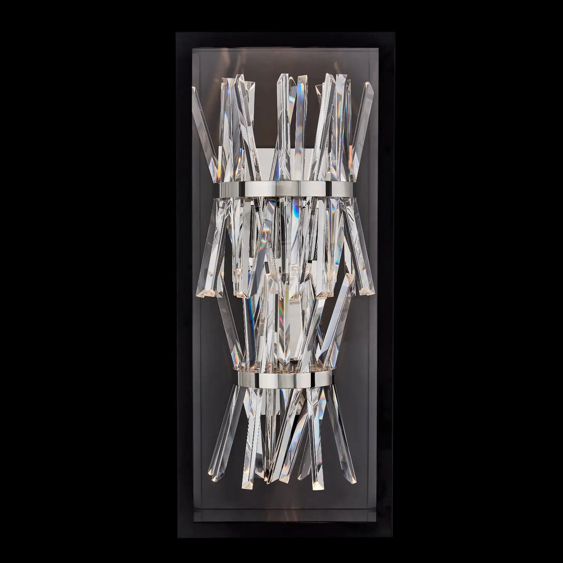 ALLEGRI, GLACIER ESTERNO FLUOROCARBON OUTDOOR WALL SCONCE, OUTDOOR WALL LIGHTS