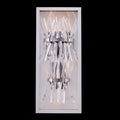 ALLEGRI, GLACIER LED OUTDOOR WALL SCONCE, OUTDOOR WALL LIGHTS