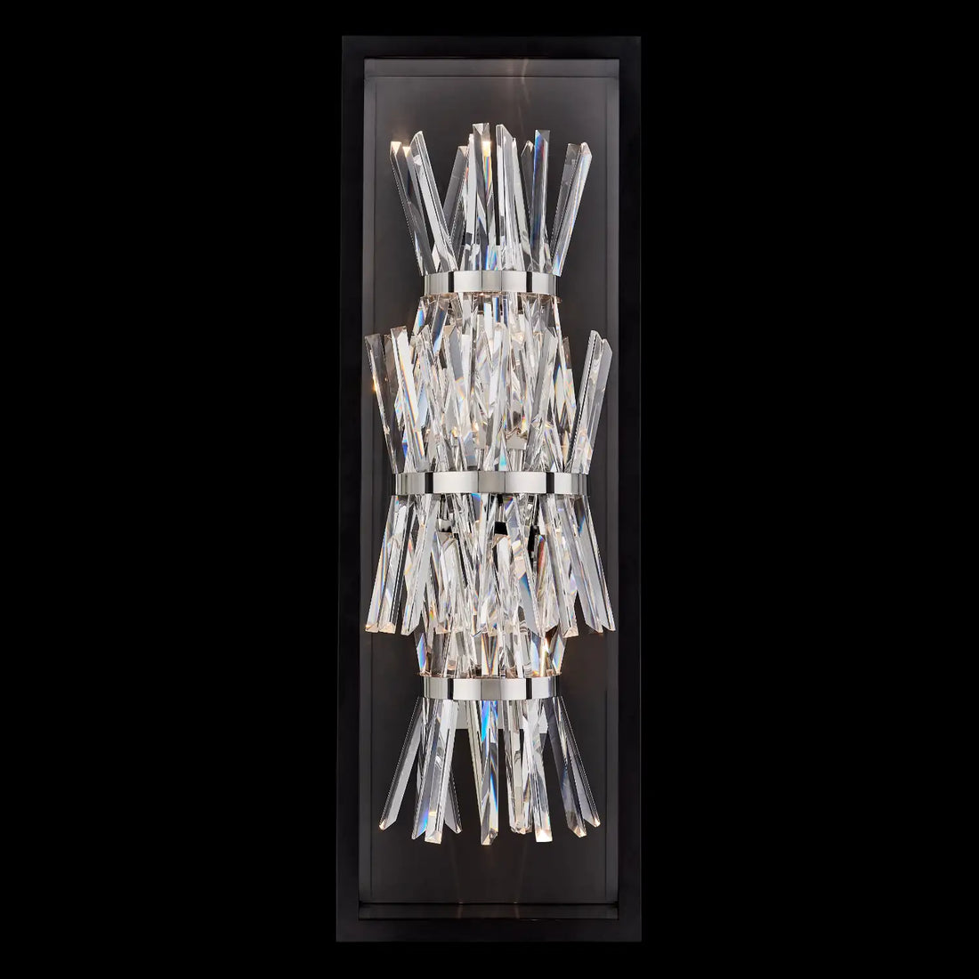 ALLEGRI, GLACIER ESTERNO FLUOROCARBON OUTDOOR WALL SCONCE, OUTDOOR WALL LIGHTS
