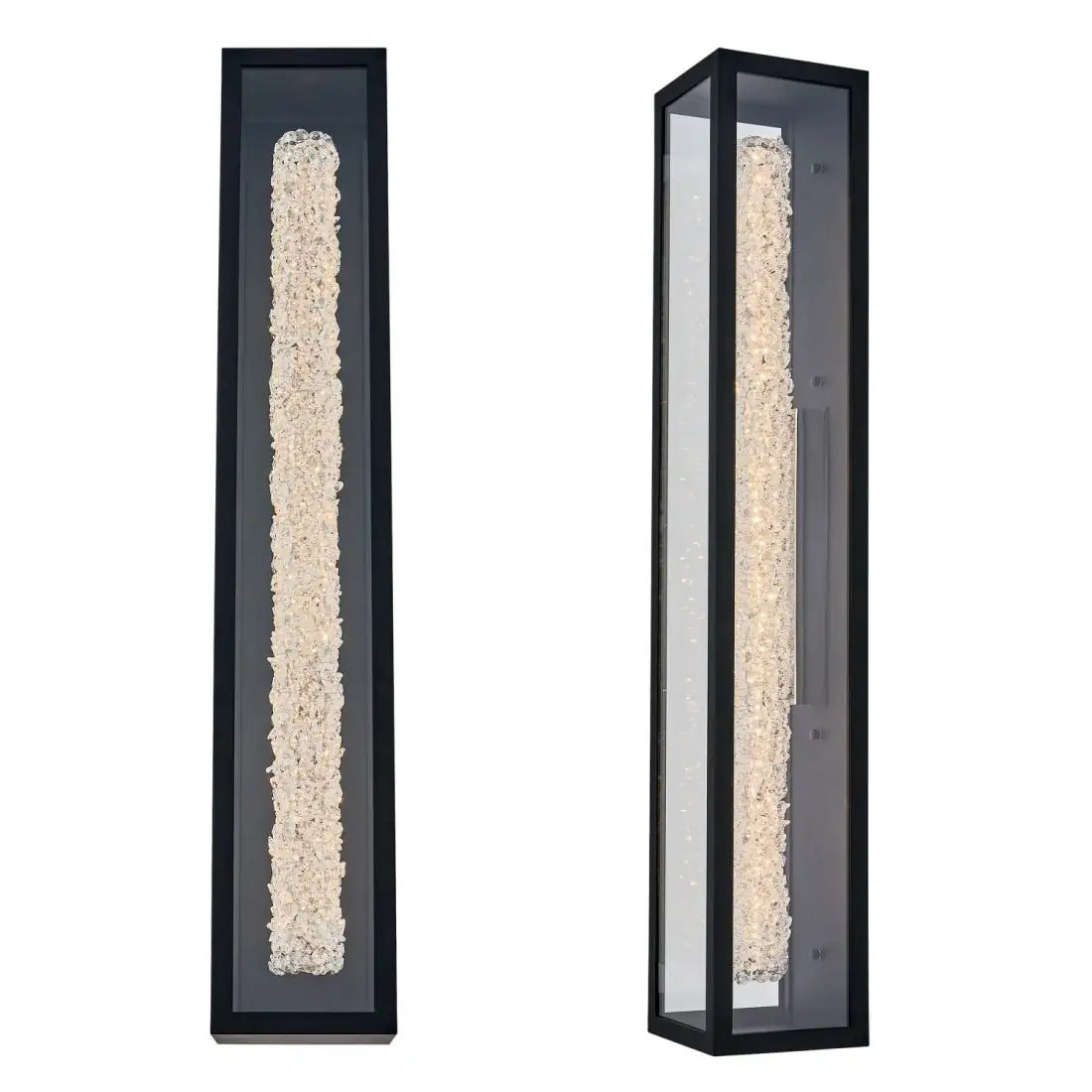 ALLEGRI, LINA ESTERNO FLUOROCARBON OUTDOOR WALL SCONCE, OUTDOOR WALL LIGHTS