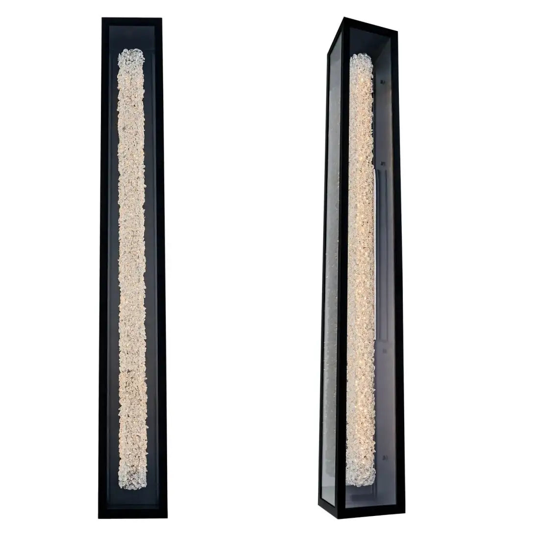 ALLEGRI, LINA ESTERNO FLUOROCARBON OUTDOOR WALL SCONCE, OUTDOOR WALL LIGHTS