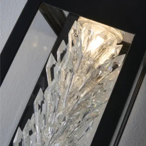 ALLEGRI, DRITA OUTDOOR LED WALL SCONCE, OUTDOOR WALL LIGHTS
