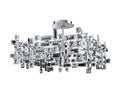 ALLEGRI, VERMEER SQUARE PENDANT, PENDANT LIGHT