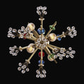 ALLEGRI, CONSTELLATION COLORATA PENDANT, PENDANT LIGHT