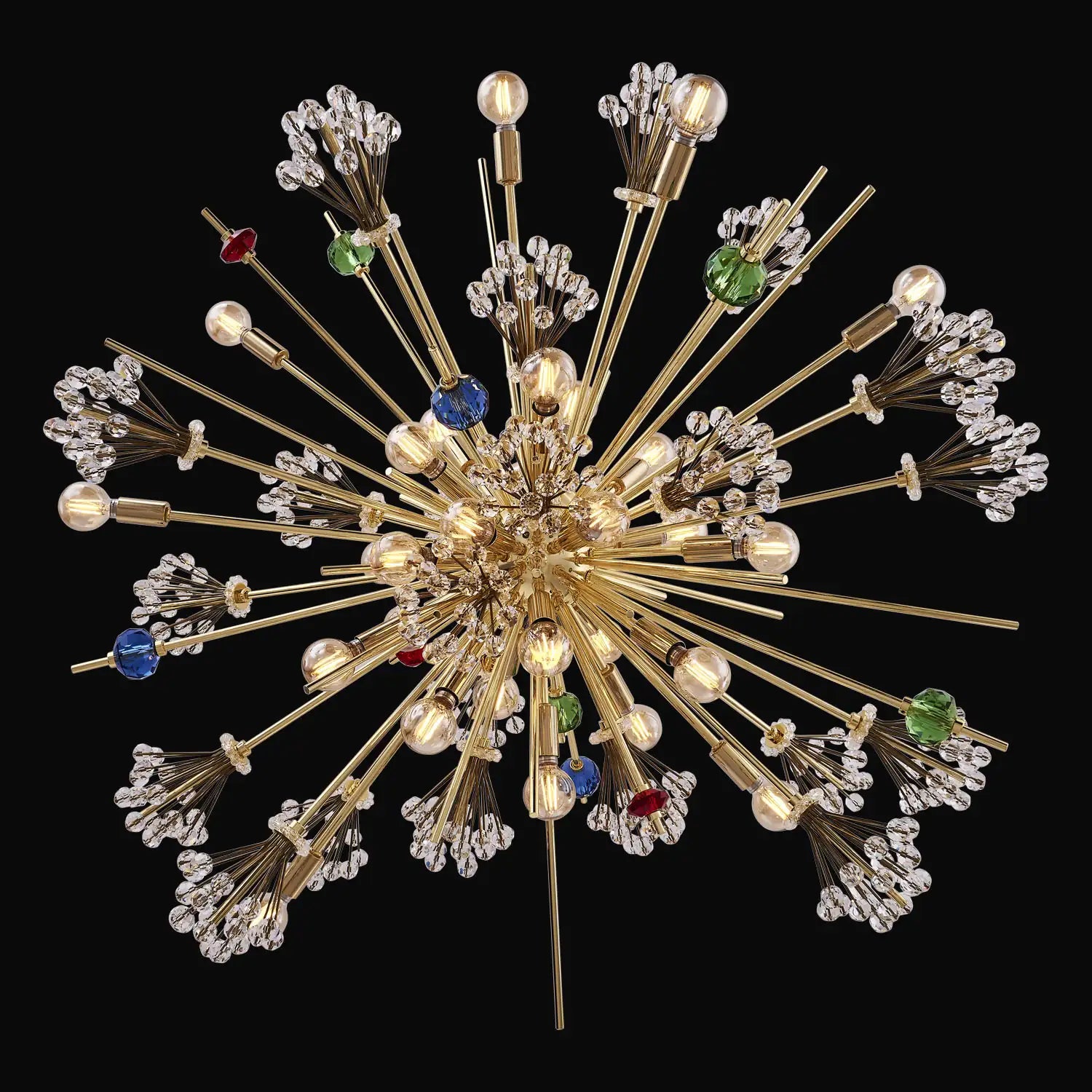 ALLEGRI, CONSTELLATION COLORATA OVAL PENDANT, PENDANT LIGHT
