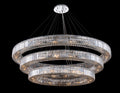 ALLEGRI, RONDELLE 3 TIER PENDANT, PENDANT LIGHT
