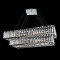 ALLEGRI, BAGUETTE 2 TIER PENDANT, PENDANT LIGHT