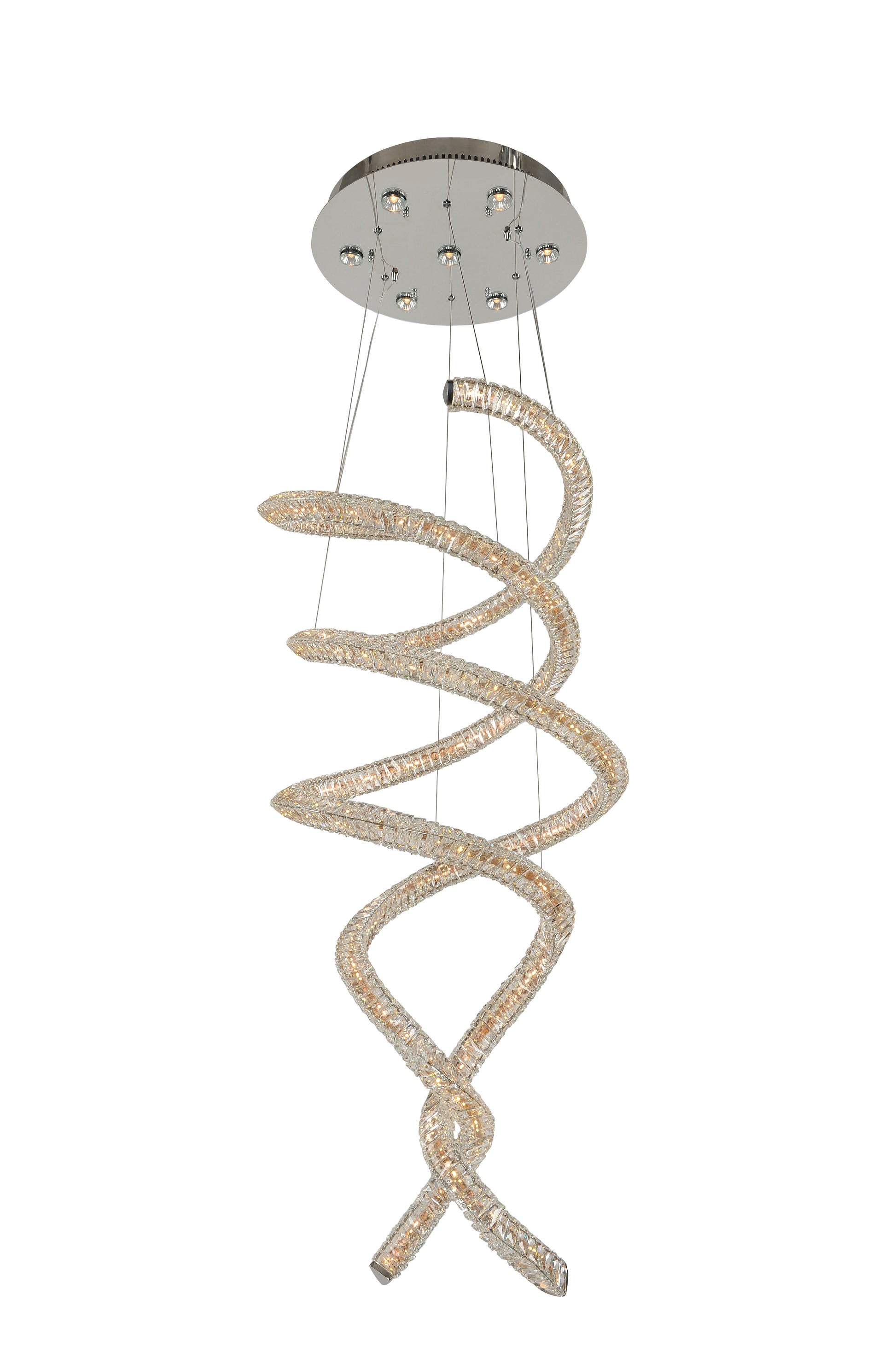 ALLEGRI, RAVINA + LED CONVERTIBLE CHANDELIER - FLUSH MOUNT, FLUSH MOUNT CEILING LIGHTS