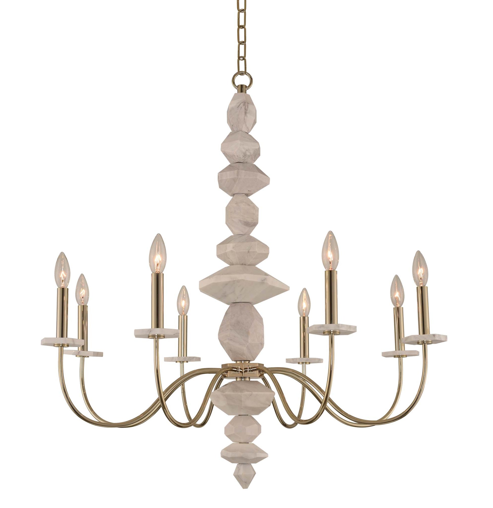 KALCO, CARRARA CHANDELIER, CHANDELIER LIGHT