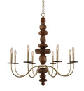 KALCO, LASSEN CHANDELIER, CHANDELIER LIGHT