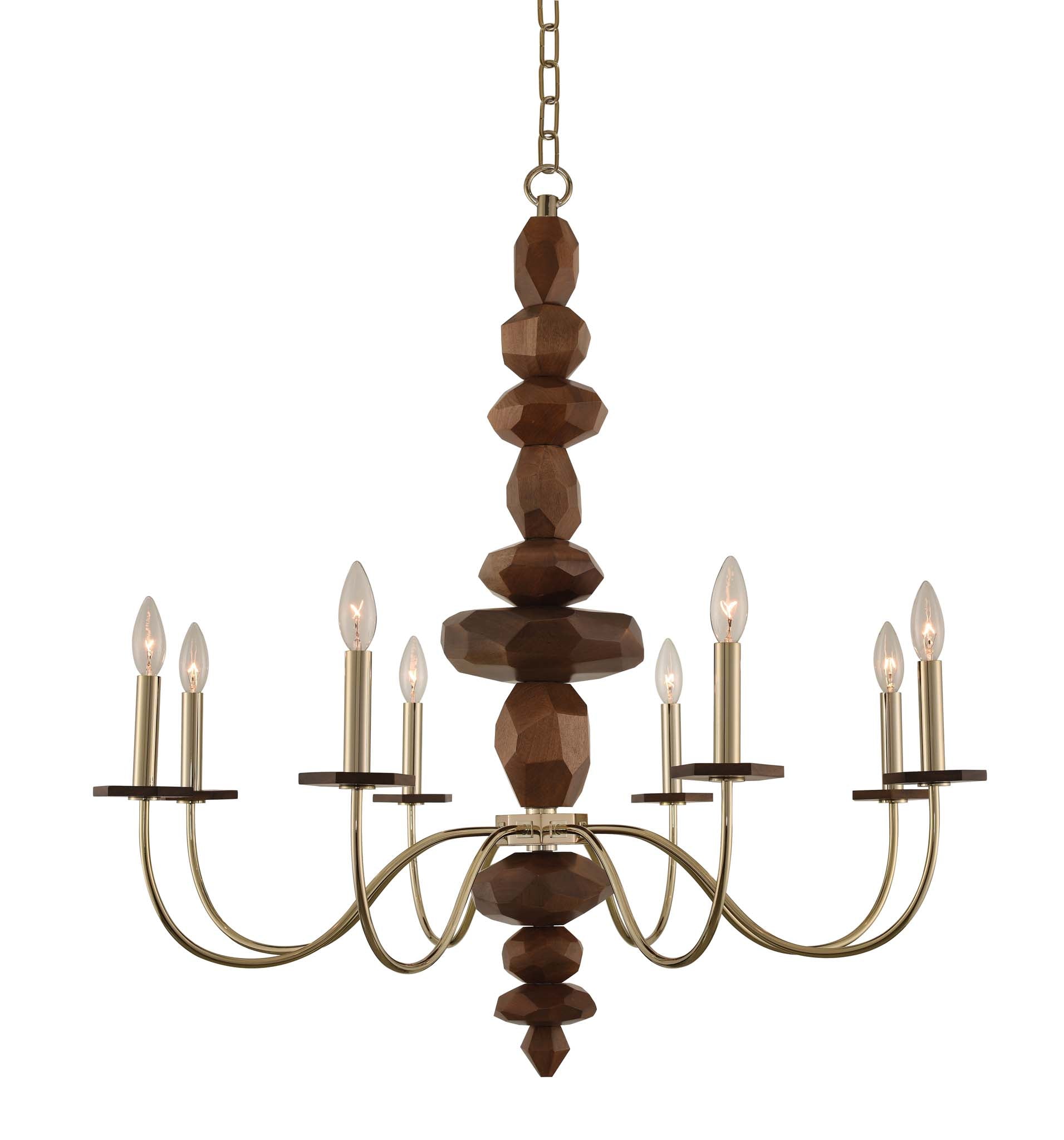 KALCO, LASSEN CHANDELIER, CHANDELIER LIGHT