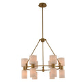 KALCO, HARLOWE CHANDELIER, CHANDELIER LIGHT