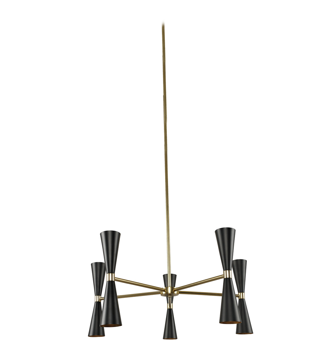 KALCO, MILO 5 ARM CHANDELIER, CHANDELIER LIGHT
