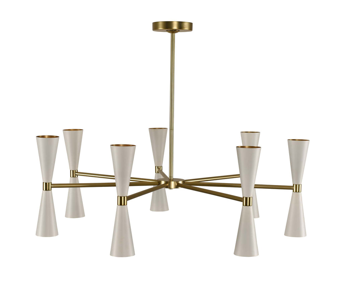 KALCO, MILO 7 ARM CHANDELIER, CHANDELIER LIGHT