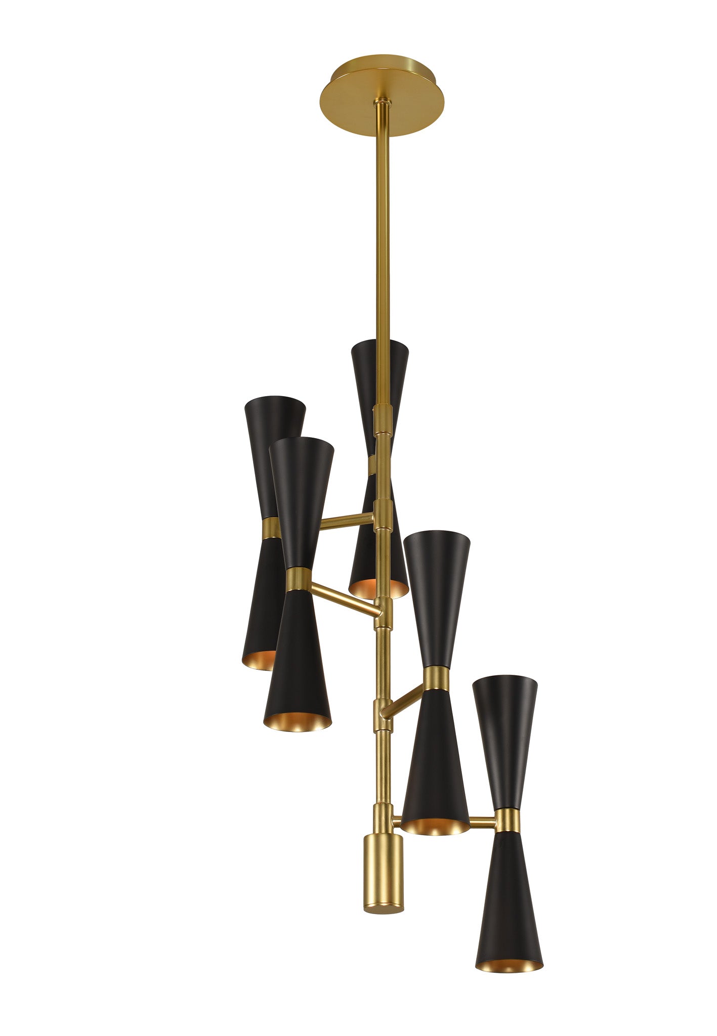 KALCO, MILO FOYER CHANDELIER, PENDANT LIGHT