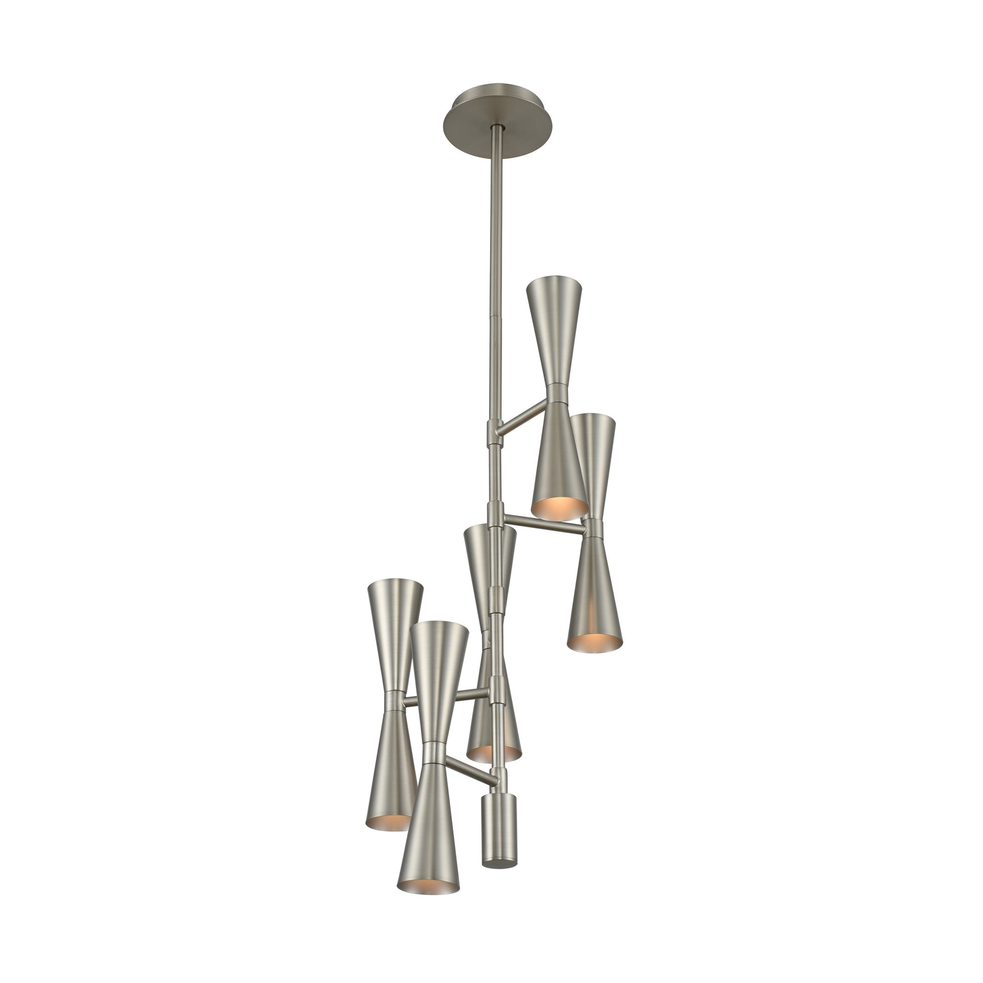 KALCO, MILO FOYER CHANDELIER, PENDANT LIGHT