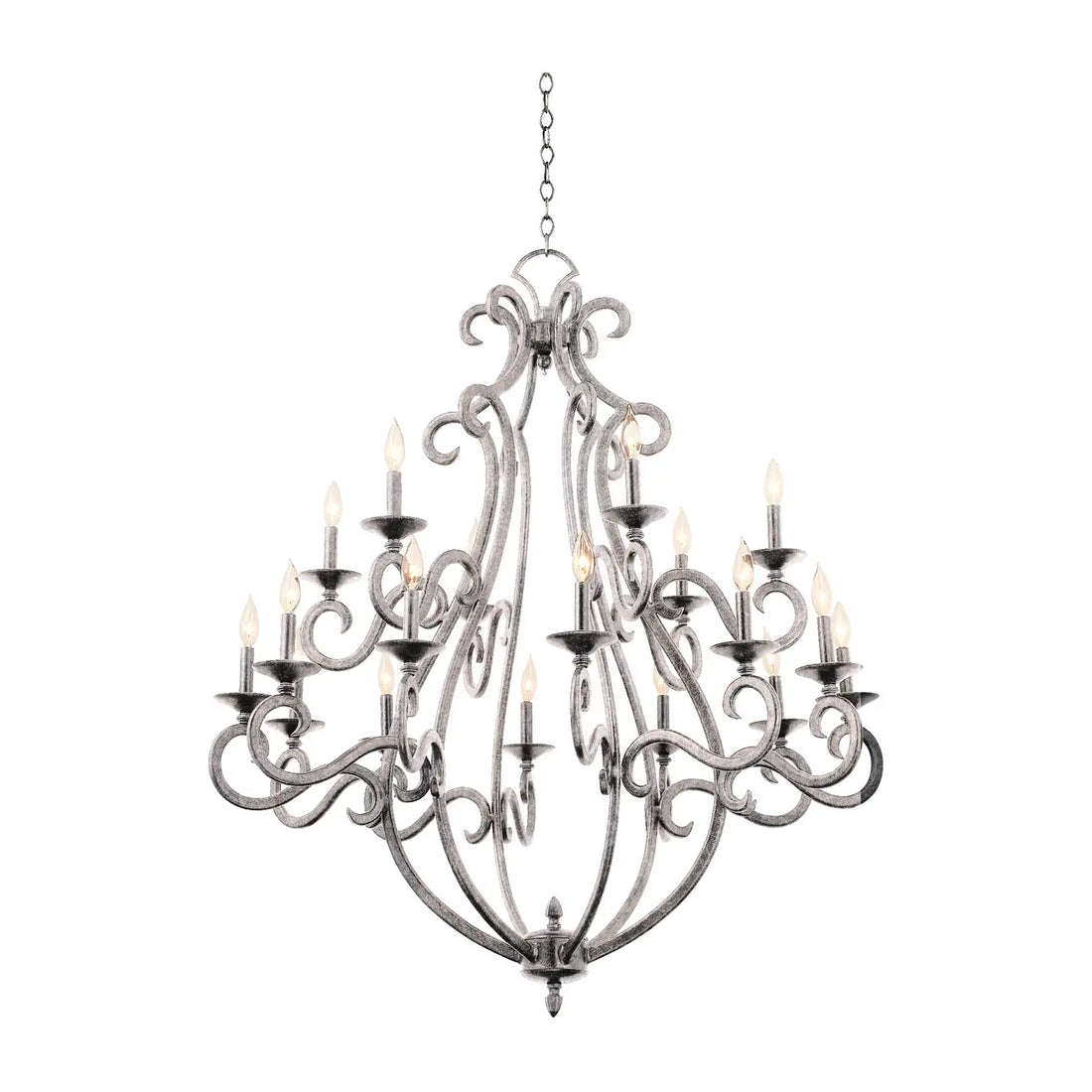 KALCO, SANTA BARBARA CHANDELIER, CHANDELIER LIGHT