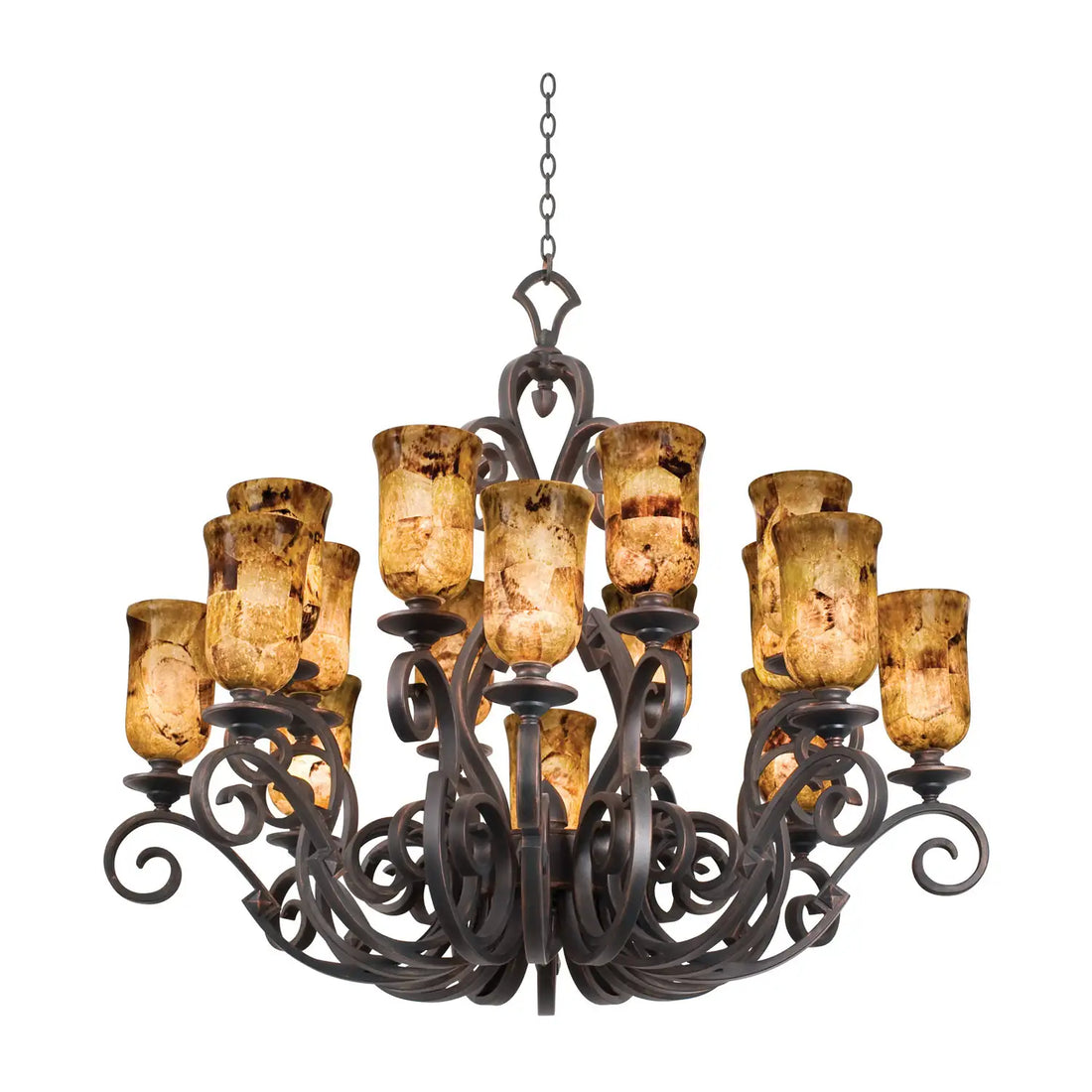 KALCO, IBIZA CHANDELIER, CHANDELIER LIGHT