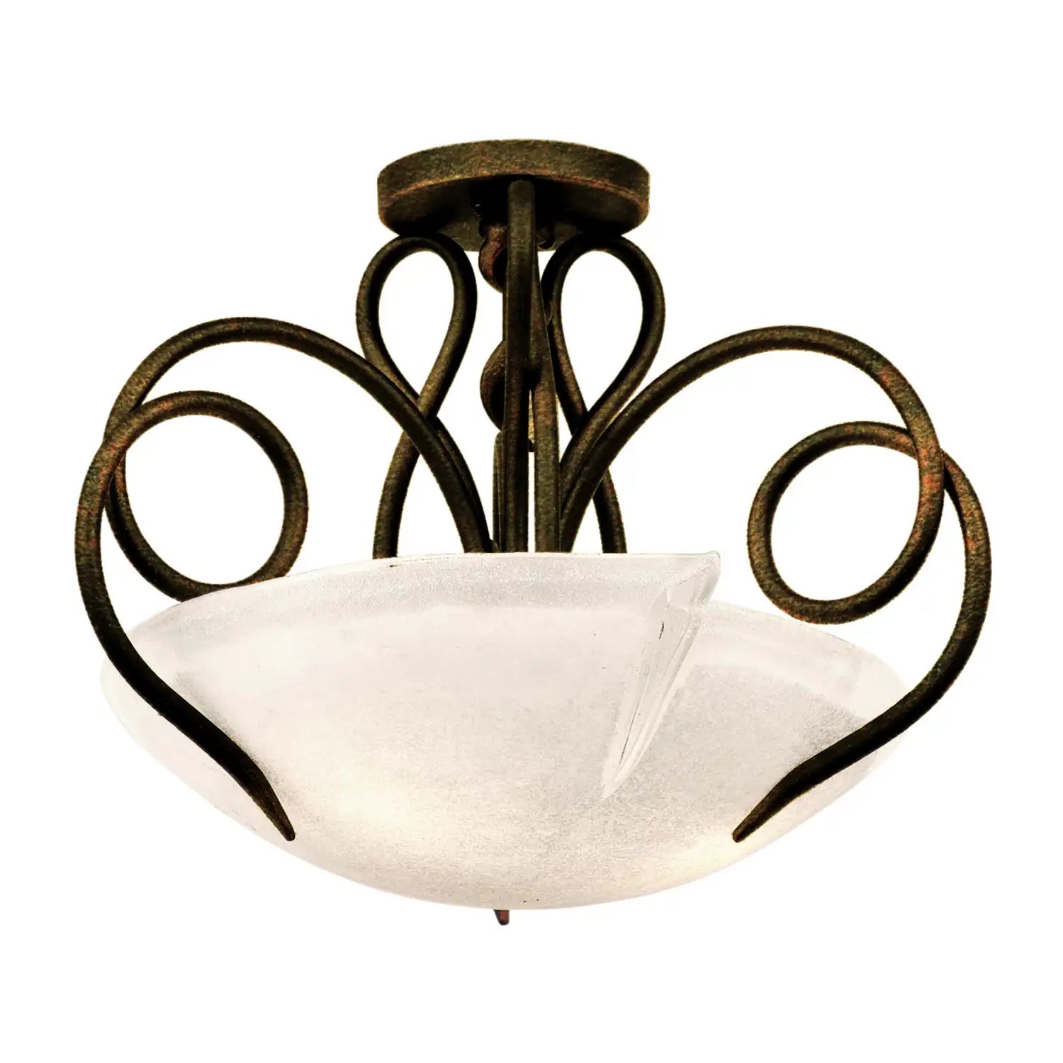 KALCO, TRIBECCA SEMI-FLUSH MOUNT, SEMI FLUSH MOUNT LIGHT
