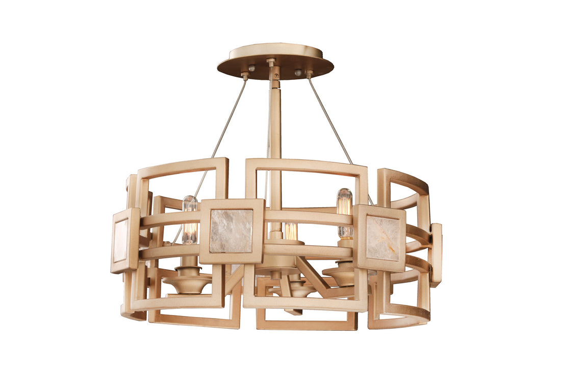 KALCO, METROPOLIS SEMI FLUSH MOUNT, SEMI FLUSH MOUNT LIGHT