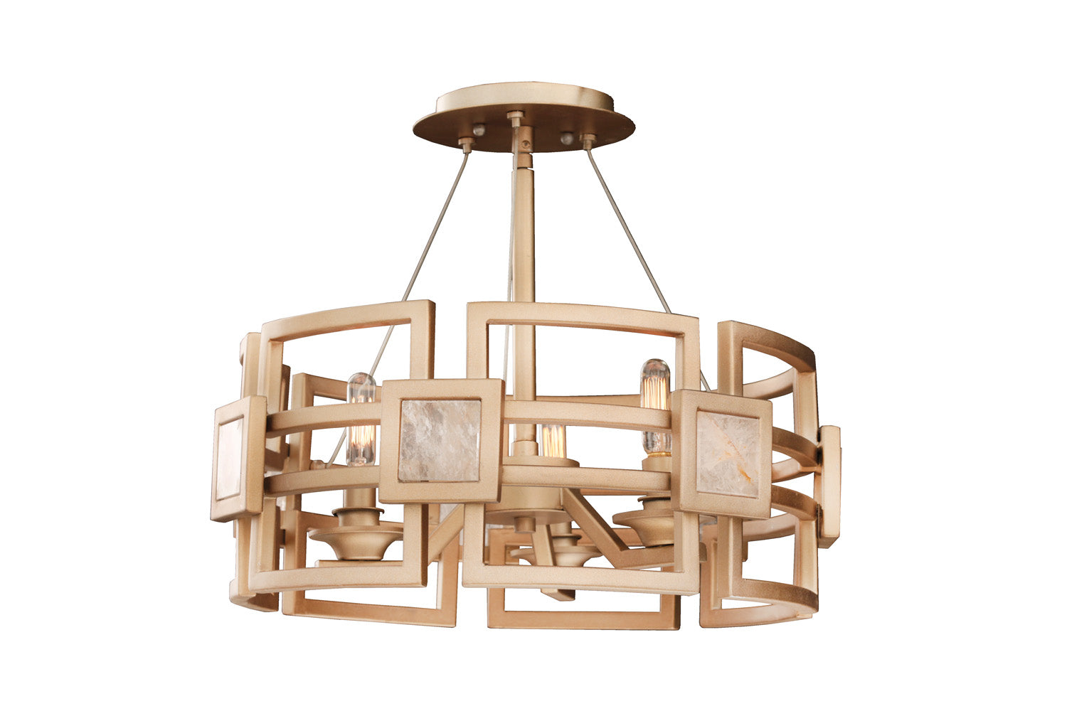 KALCO, METROPOLIS SEMI FLUSH MOUNT, SEMI FLUSH MOUNT LIGHT