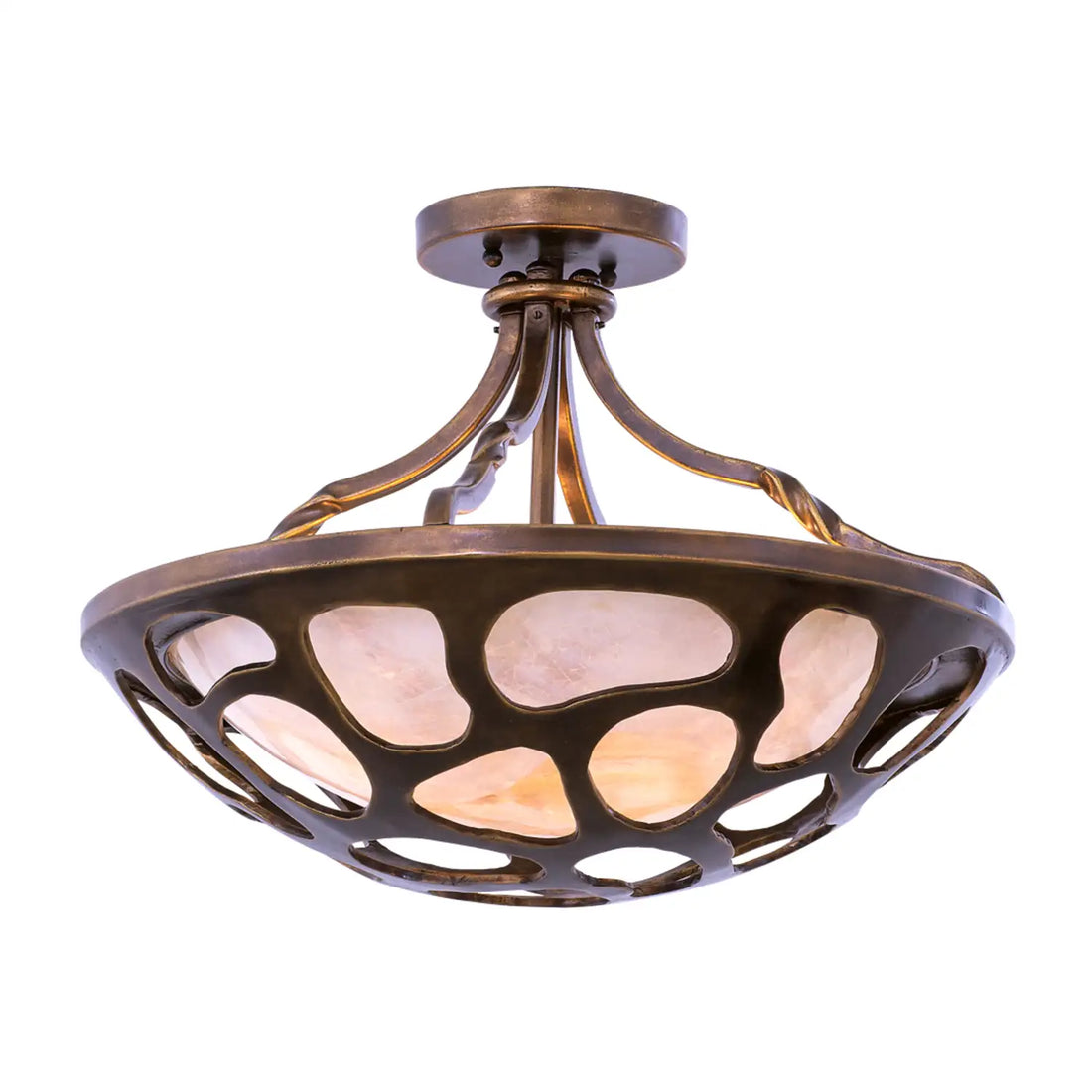 KALCO, GRAMERCY SEMI-FLUSH MOUNT, SEMI FLUSH MOUNT LIGHT