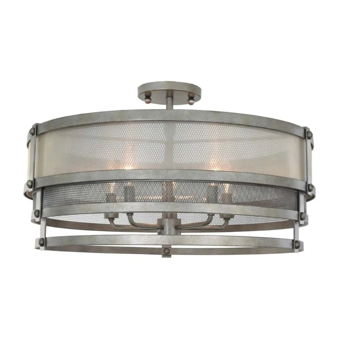 KALCO, DELANO SEMI-FLUSH MOUNT, SEMI FLUSH MOUNT LIGHT