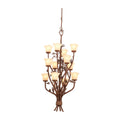 KALCO, PONDEROSA CHANDELIER, CHANDELIER LIGHT