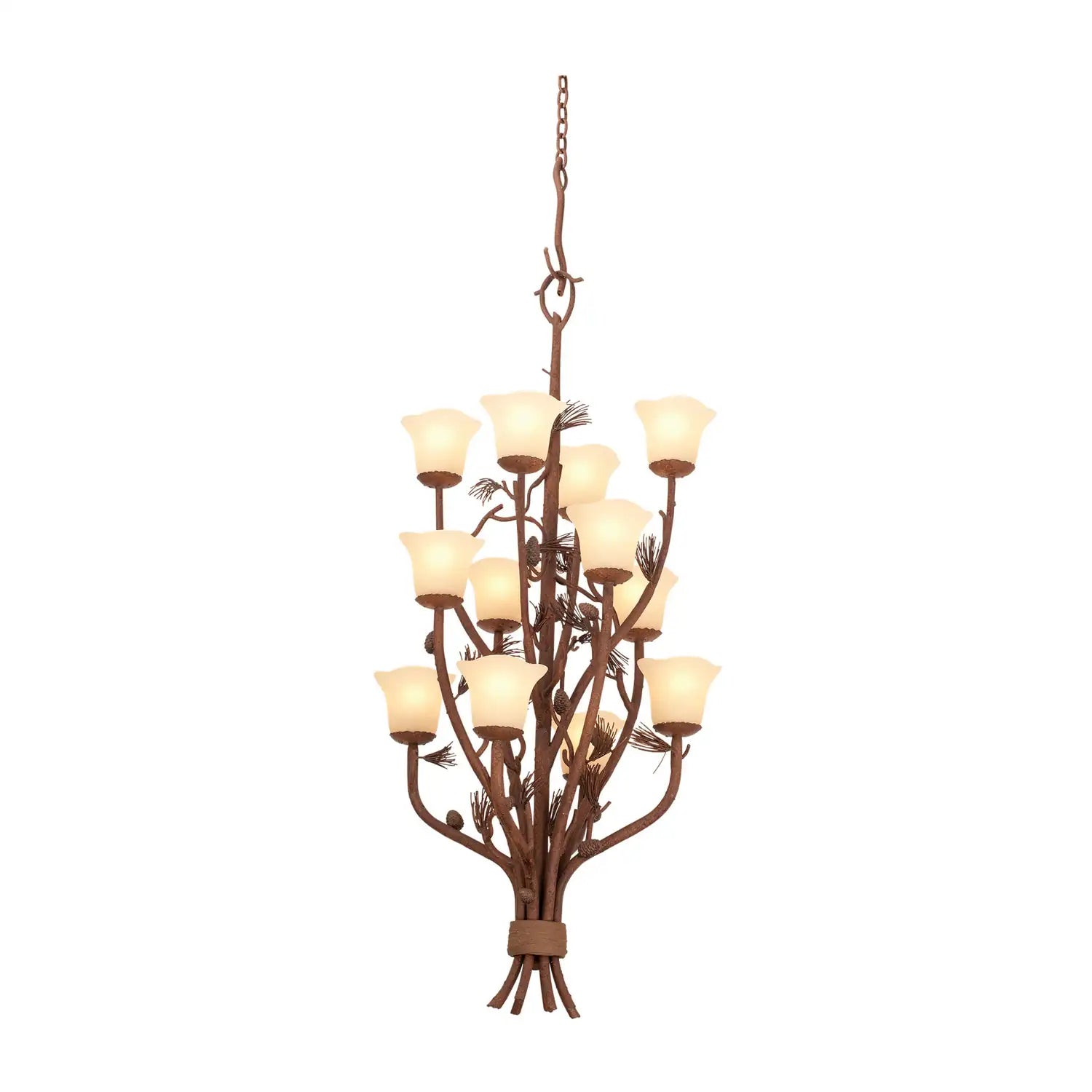 KALCO, PONDEROSA CHANDELIER, CHANDELIER LIGHT