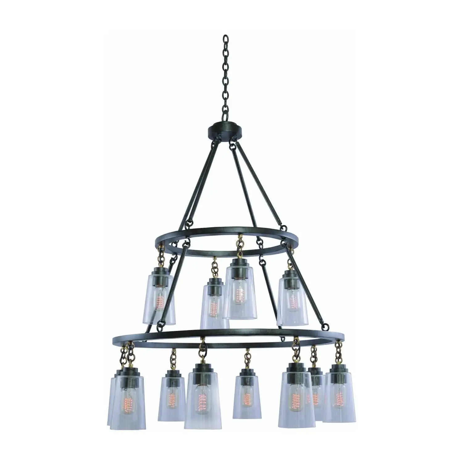 KALCO, DILLON TIERED CHANDELIER, CHANDELIER LIGHT