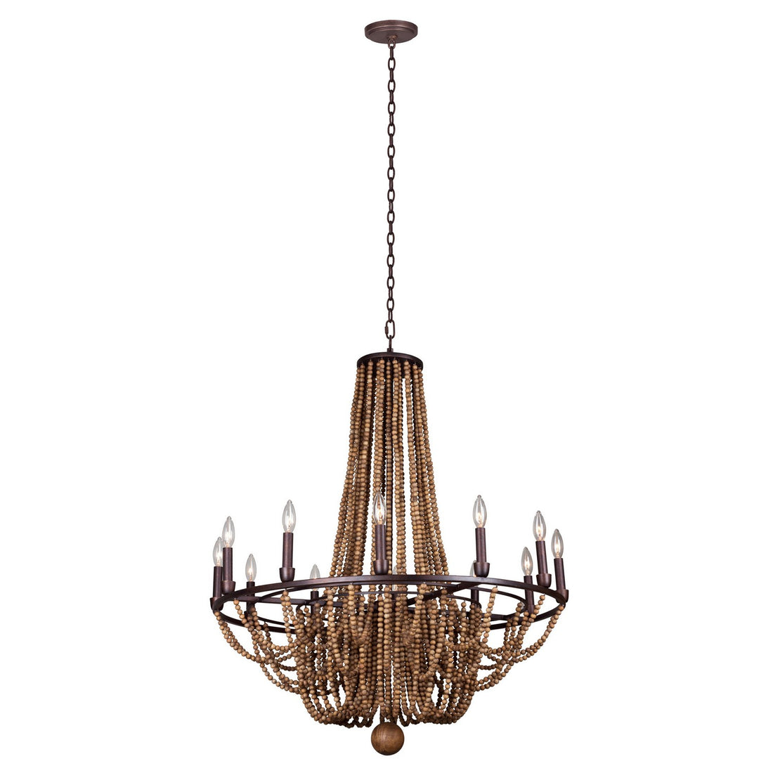 KALCO, BEECHWOOD CHANDELIER, CHANDELIER LIGHT