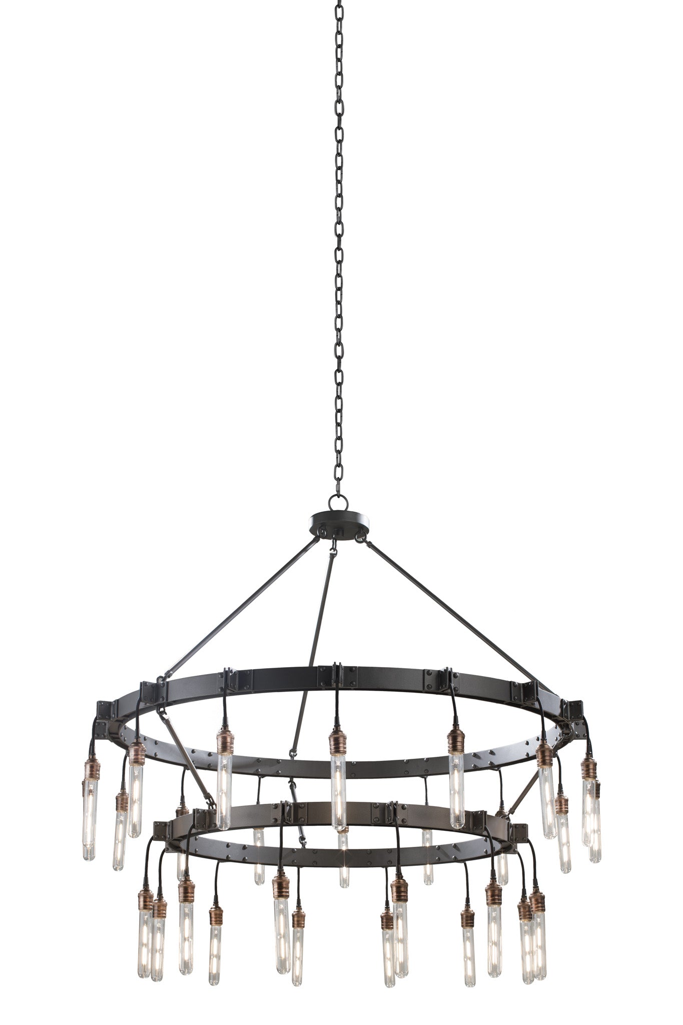 KALCO, STUYVESANT 12+ 2 TIER CHANDELIER, CHANDELIER LIGHT