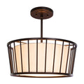 KALCO, PACIFICA SEMI-FLUSH MOUNT, SEMI FLUSH MOUNT LIGHT