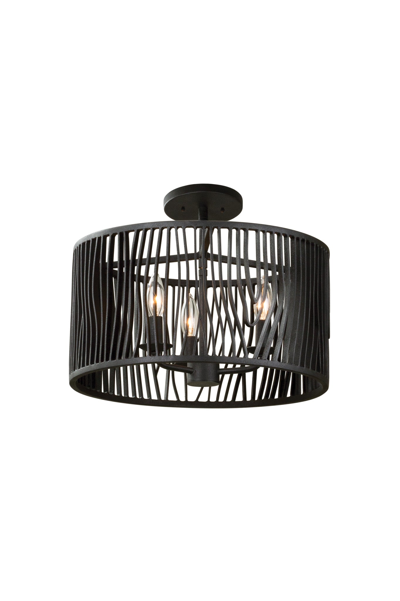 KALCO, MORRE CONVERTIBLE PENDANT / SEMI FLUSH, SEMI FLUSH MOUNT LIGHT