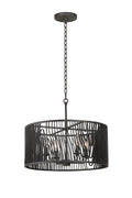 KALCO, MORRE CONVERTIBLE PENDANT / SEMI FLUSH, SEMI FLUSH MOUNT LIGHT