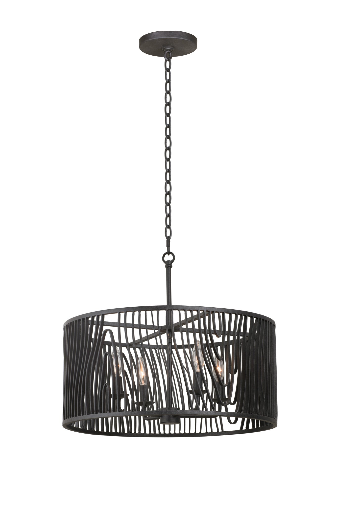 KALCO, MORRE CONVERTIBLE PENDANT / SEMI FLUSH, SEMI FLUSH MOUNT LIGHT