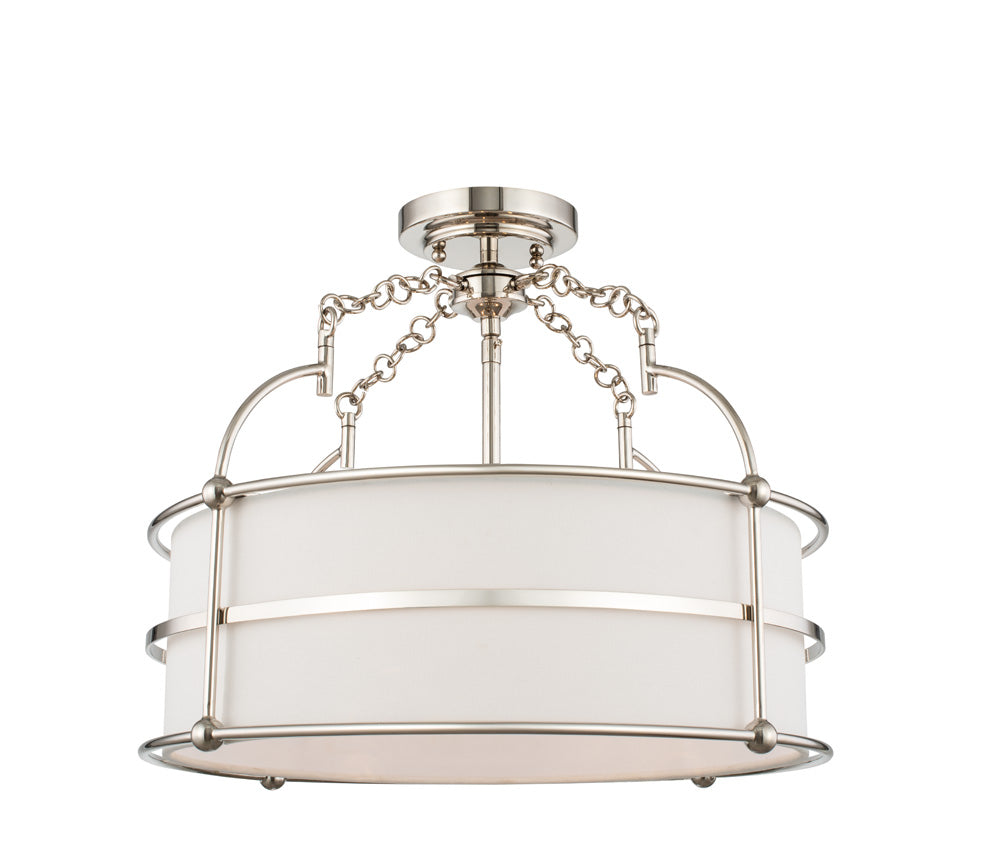 KALCO, CARSON CONVERTIBLE PENDANT / SEMI FLUSH, PENDANT LIGHT