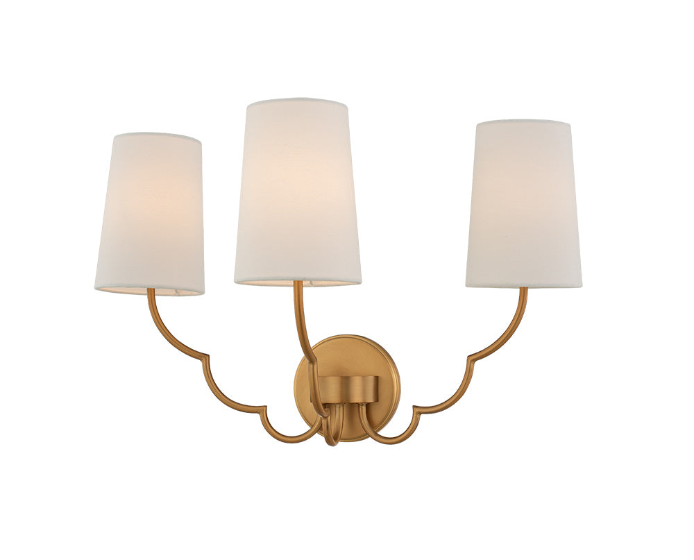 KALCO, SOPHIA WALL SCONCE, WALL SCONCES