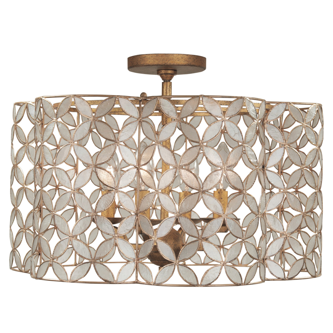 KALCO, MAURELLE SEMI FLUSH, SEMI FLUSH MOUNT LIGHT