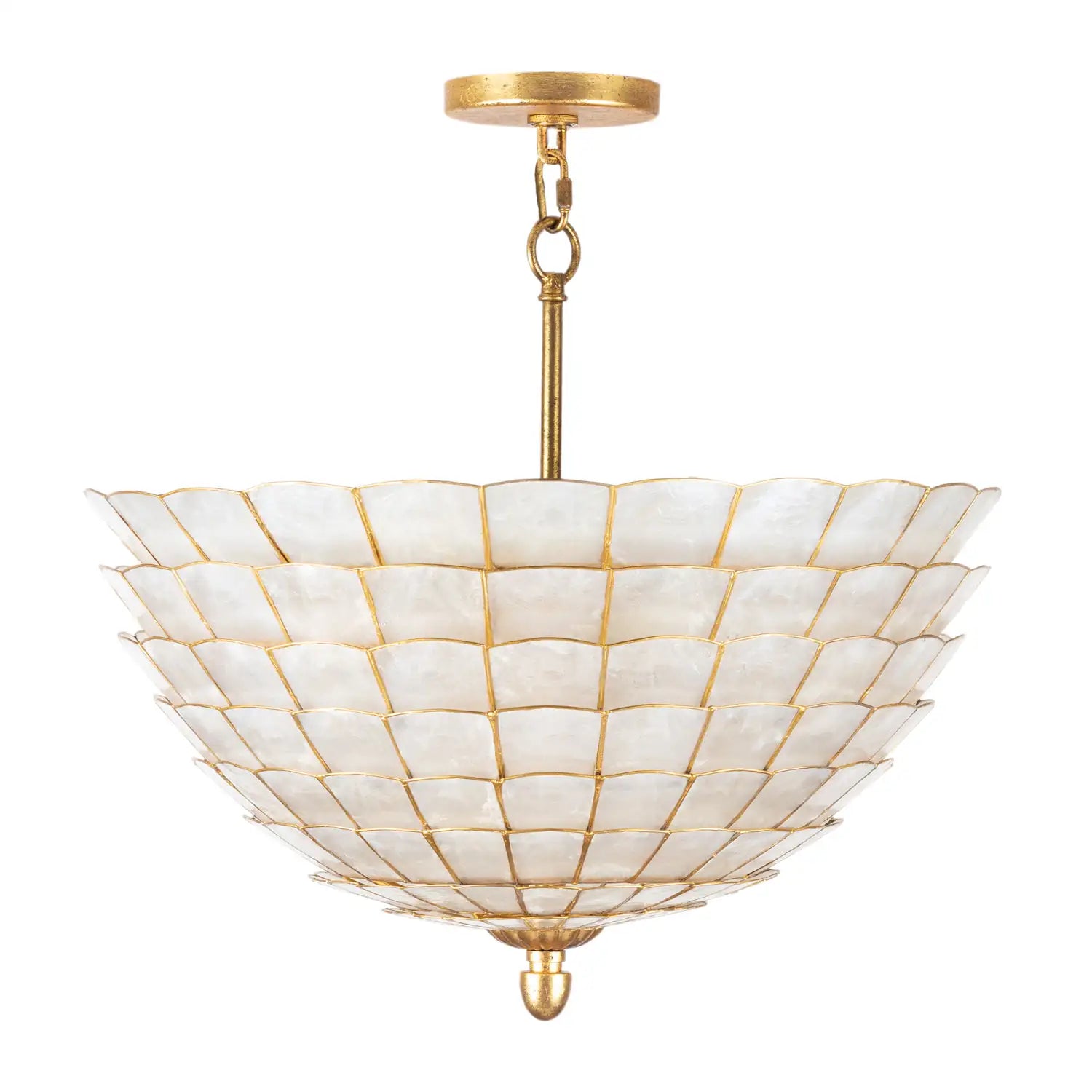 KALCO, SAMAL CONVERTIBLE PENDANT, SEMI FLUSH MOUNT LIGHT