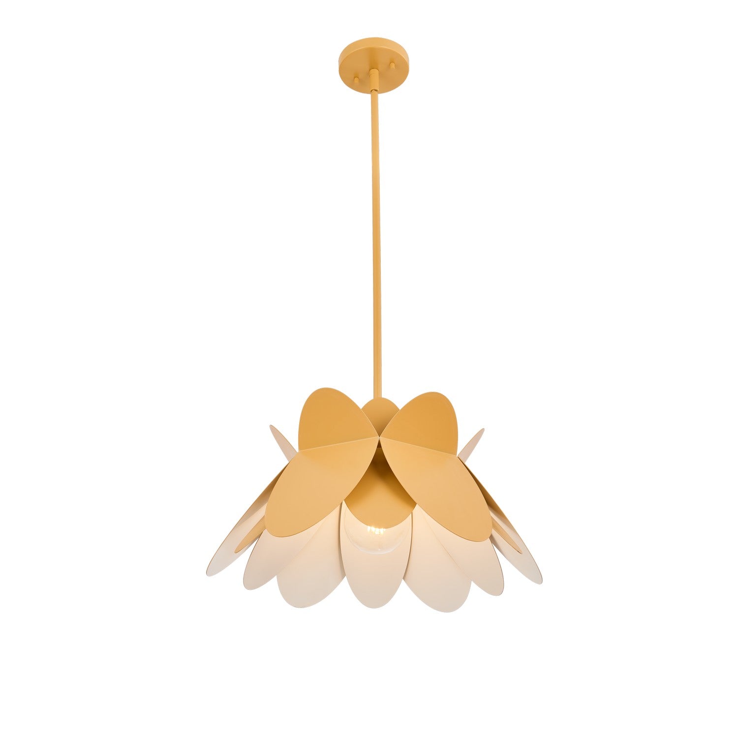KALCO, FLOR HARVEST YELLOW PENDANT, PENDANT LIGHT