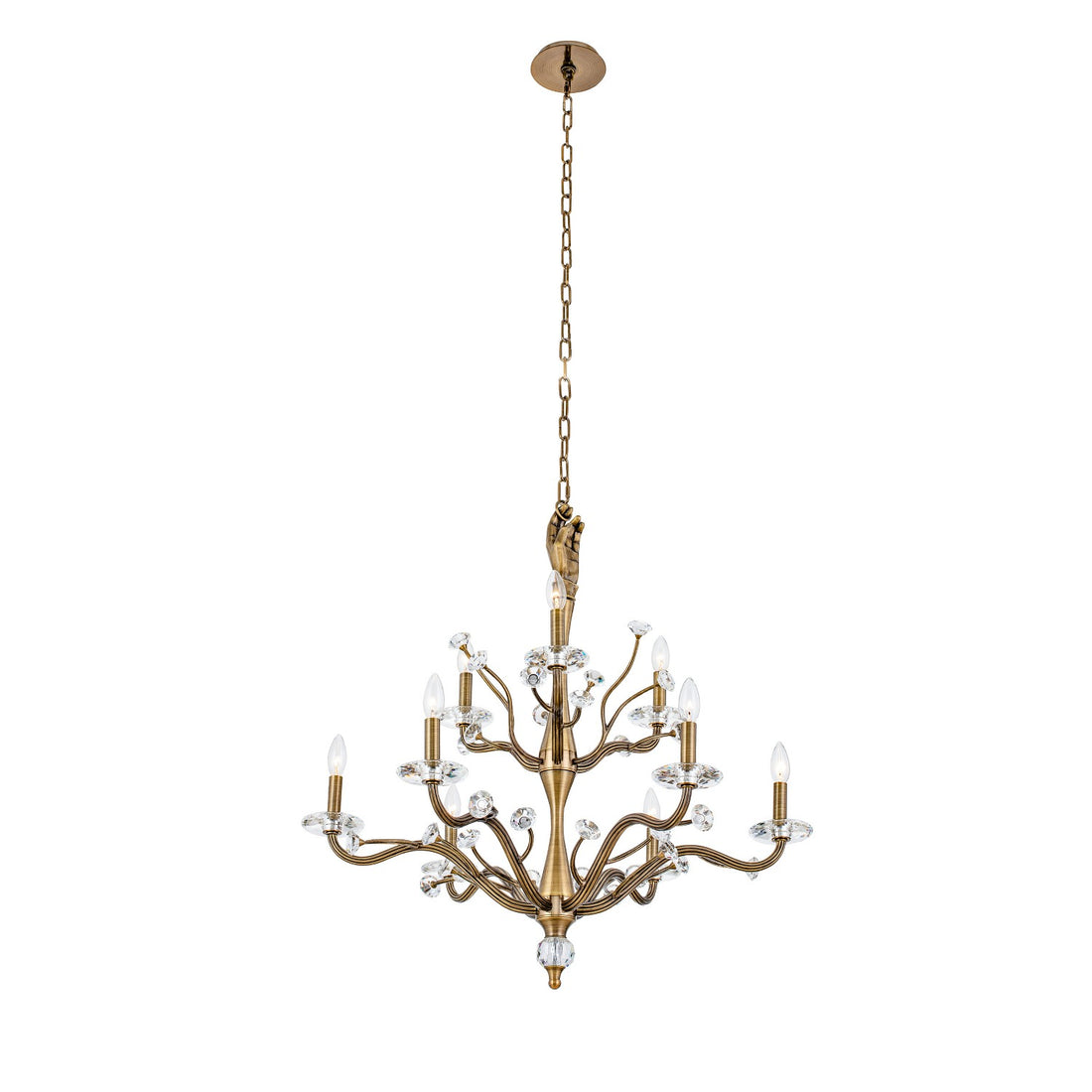 KALCO, VENUS 2 TIER CHANDELIER, CHANDELIER LIGHT