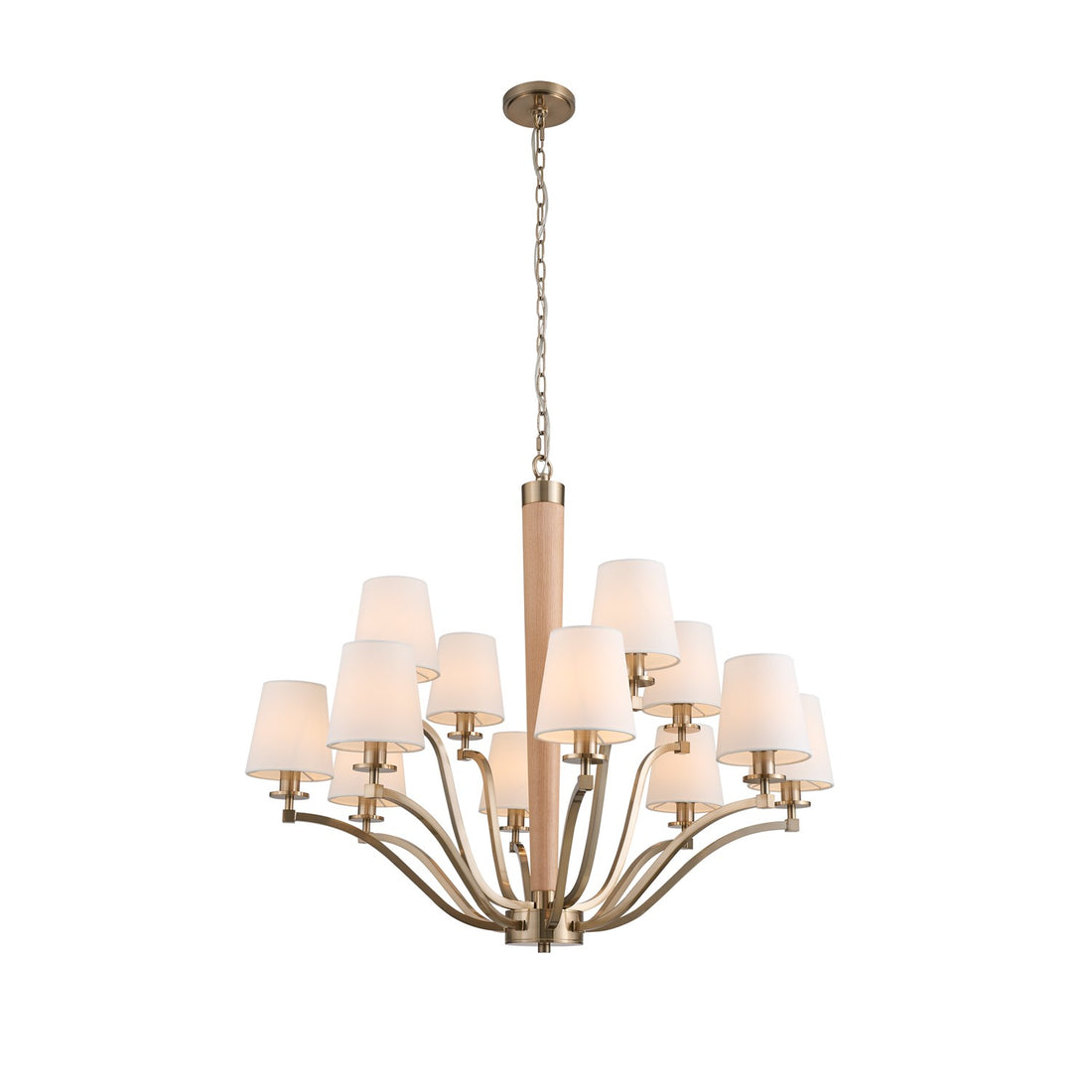KALCO, CURVA 2 TIER CHANDELIER, CHANDELIER LIGHT